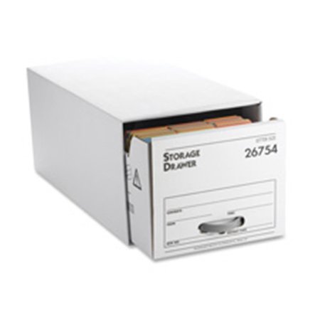 BUSINESS SOURCE Storage Drawer- Letter- 12-.50in.x23-.50in.x10-.25in.- 6-CT- WE BSN26754